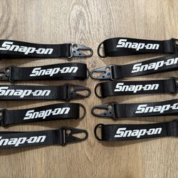 Snap On Tools Keychain Lanyard Promo Key Ring And Carabiner Nylon Racing