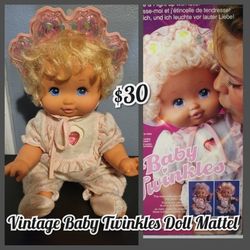Vintage Baby Twinkles Doll Mattel