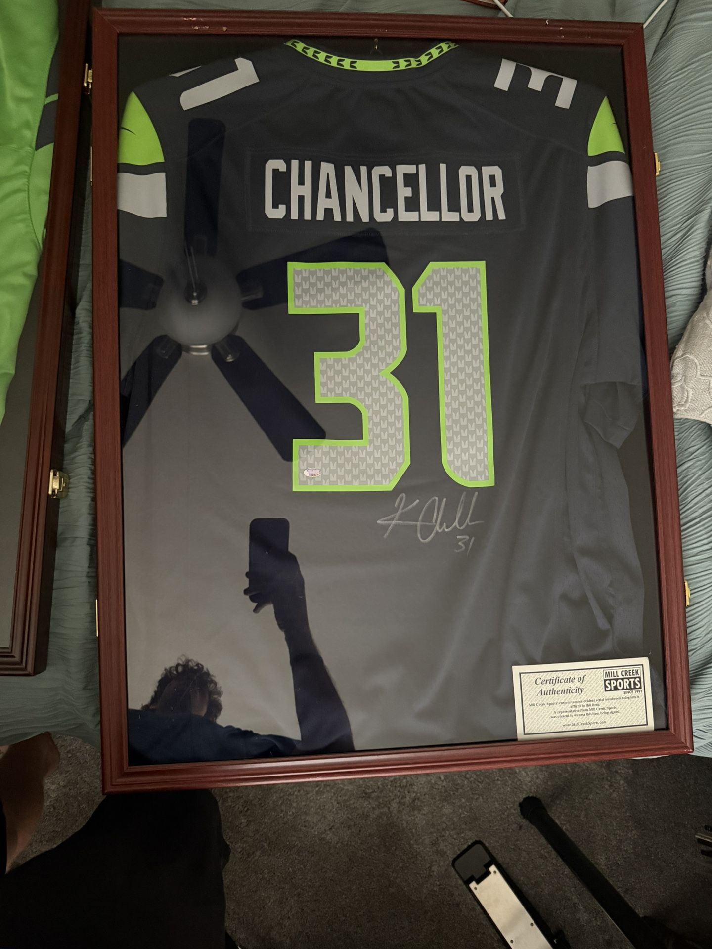 Kam Chancellor Signed Jersey