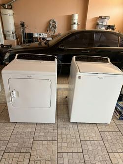 whirlpool washer and dryer