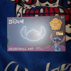 Disney Stitch Neon Wall Art 11.8in X 7in