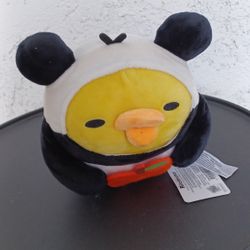 Kiiroitori In A Panda Suit Plushie 