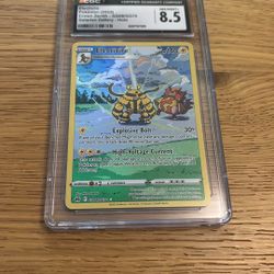 Pokémon TCG CGC NM/MINT+ 8.5 Electivire Crown Zenith GG08/GG70 (2023) Full Art
