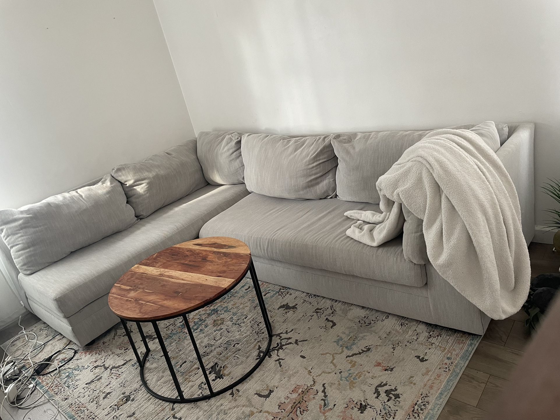 Ashley Sectional Sofa 120”