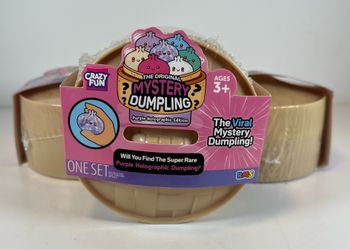 Crazy Fun RMS The Original Mystery Dumpling Squishy Purple Holographic Edition