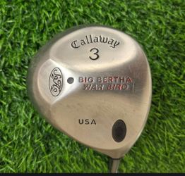 Women's Callaway Big Bertha War Bird 3 Wood
