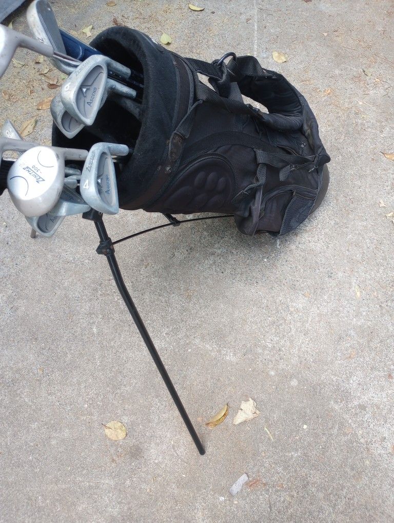 Bmw Standing Golf Bag With Clubs
