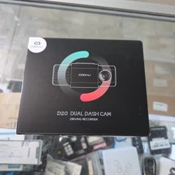 COOAU- D20 DUAL DASH CAM- DRIVING RECORDER 