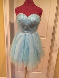 NEVER USED blue dress size 0