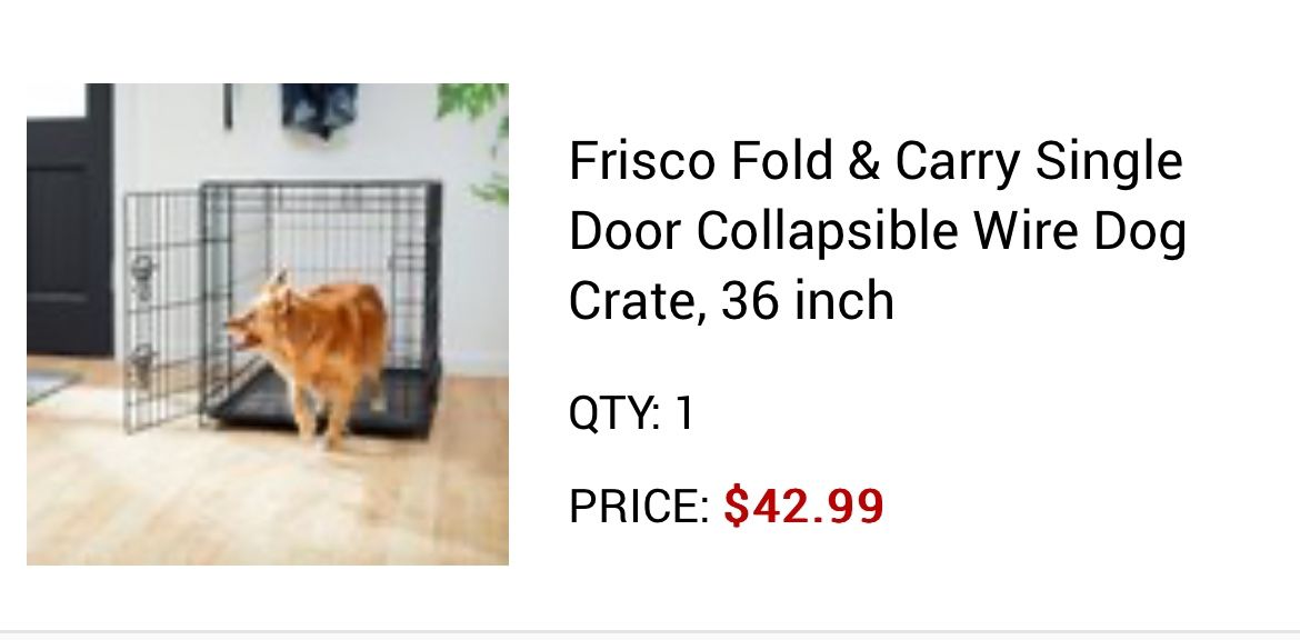 DOG CRATE - MEDIUM