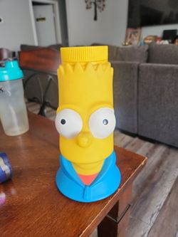 Bart Simpson bottle souvenir