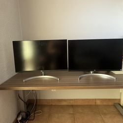 LG  Monitors 32 Inches Each  