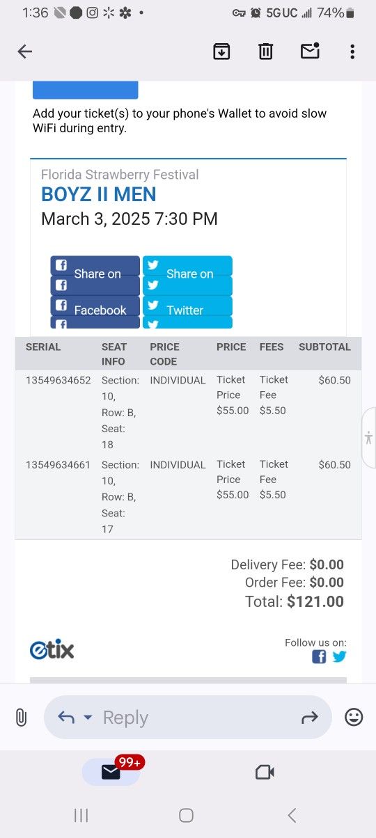 Boys 2 Men Tickets