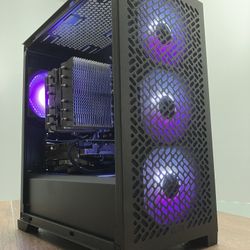 32GB RAM + RYZEN 5 5600X + 1660ti 1080P GAMING PC READY TO PLAY!