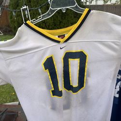 Tom Brady’s College Jersey Large