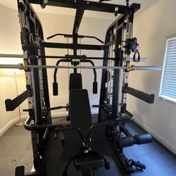 💥Free Delivery💥 Complete Smith Machine Bundle 💪💪