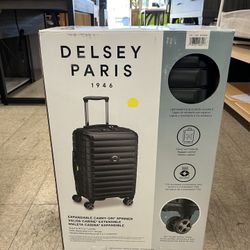 Delsey Paris Horizon Hardside Expandable 22" Spinner Carry-on - Black