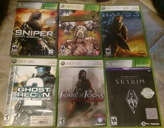 Xbox 360 Games 5$ Each