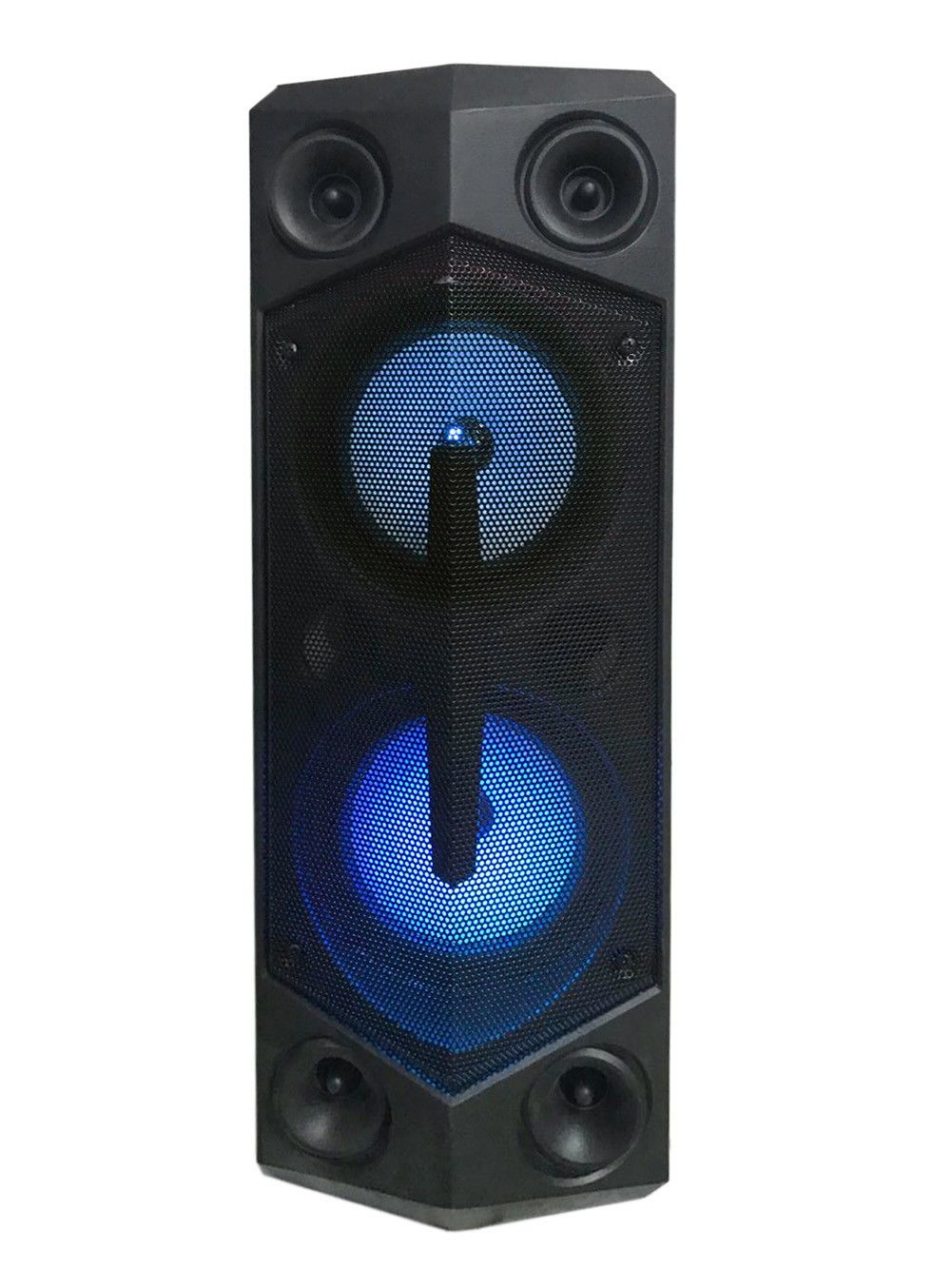 Ridgeway QS-2655 rechargeable Bluetooth Party Speaker with LED disco Lights