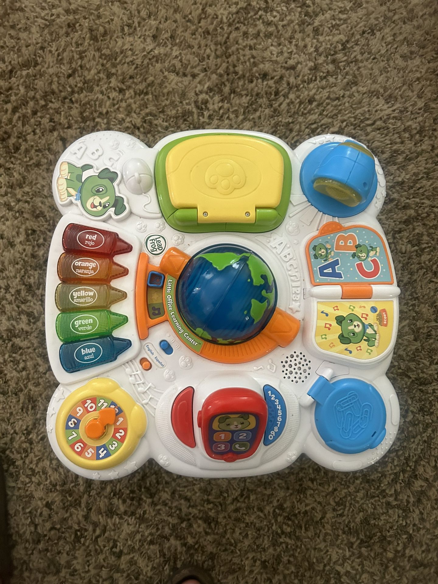 Leap Frog Activity Table 