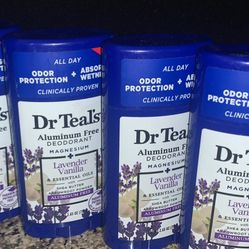 Dr Teal's Vanilla Lavender Deodorant (4-2.65oz)