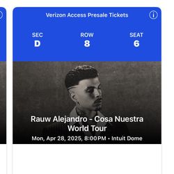 Rauw Alejandro - Cosa Nuestra World Tour 