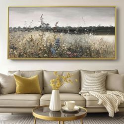 Brand New gold framed Canvas Wall Art ,Size:48”Lx24”W