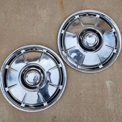 1969 & 1970 International Travelall 15" Hubcap Wheelcover Centercap Pair
