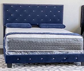 BRAND NEW QUEEN AND KING SIZE BED WITH MATTRESS AND FREE DELIVERY ORDER HERE AND PAY UPON ARRIVAL