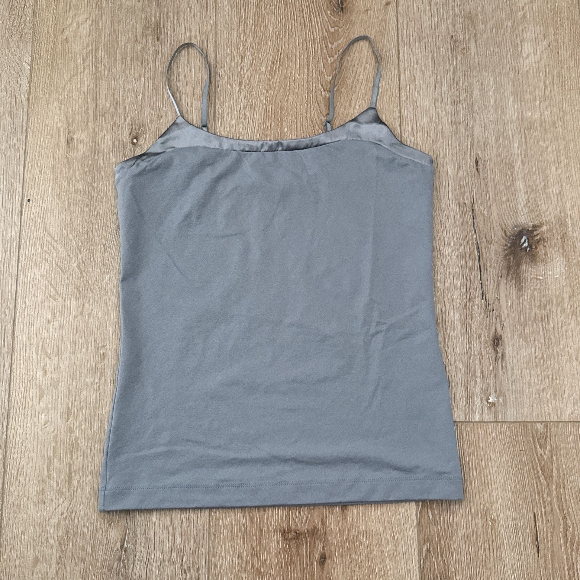 Banana Republic Gray Fitted Sleeveless Camisole S
