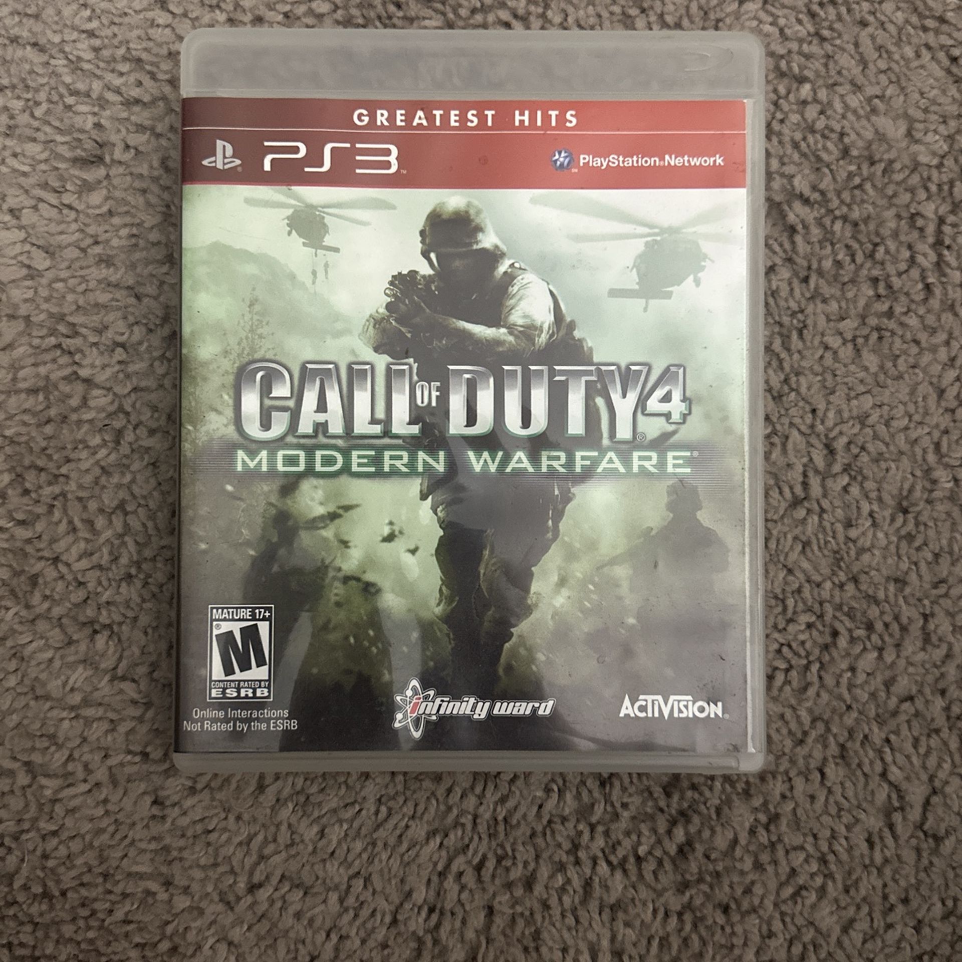 Call Of Duty 4 Modern Warfare PS3