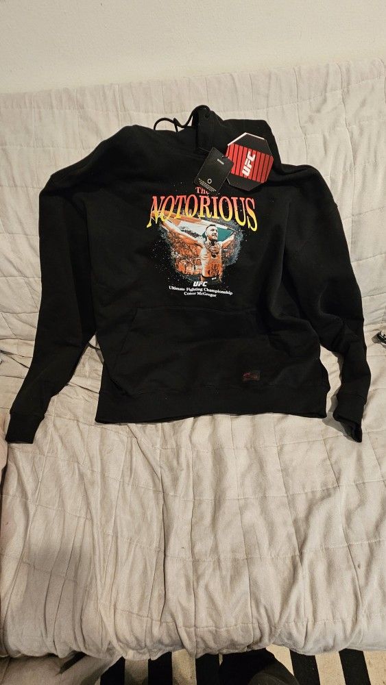 Ufc Hoodie New XL Black