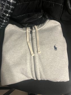 Grey Polo Sweater