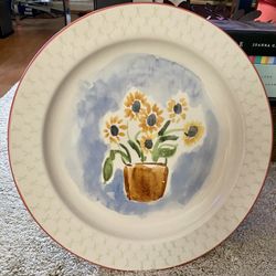 Antipasto Platter, round, Made in Mexico 