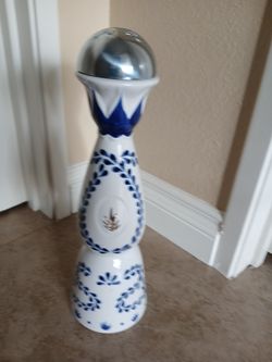 Limited Edition Glass Tequila Bottle