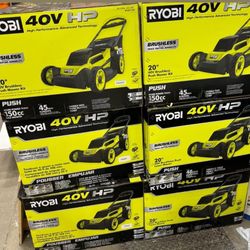 Lawn Mover Ryoby 40volt !