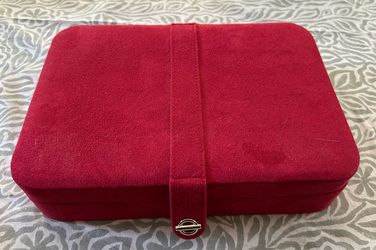 Pink SuedeJewelry Box