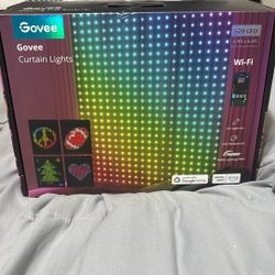 🔥 🔥🔥🔥BRAND NEW Govee Smart RGBIC Curtain Lights — SEALED 🔥
