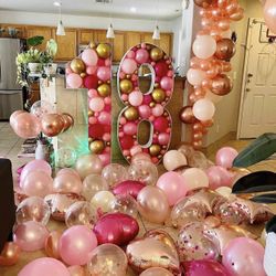 18 Year Old Party Balloon Decoration Balloon Number