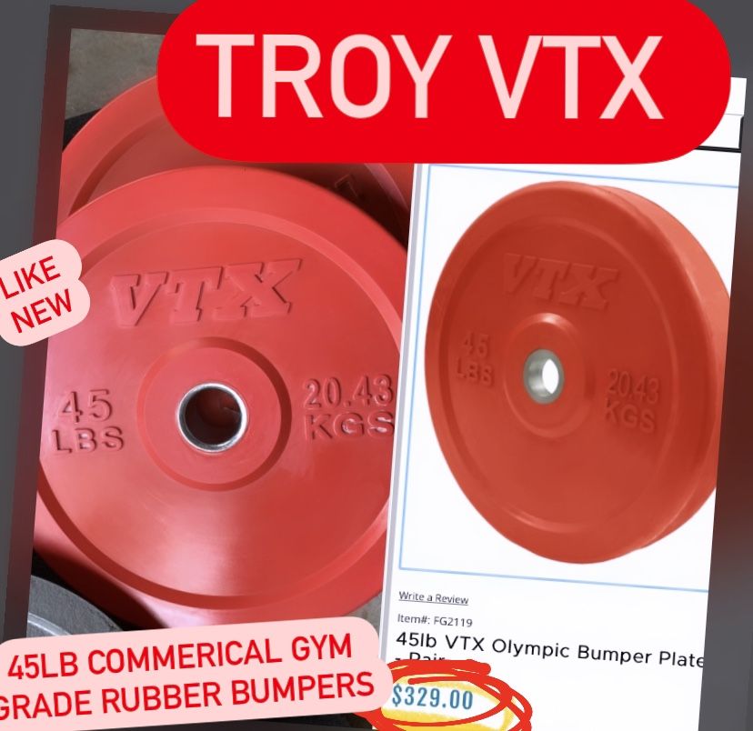 Troy VTX Bumper 45 PAIR