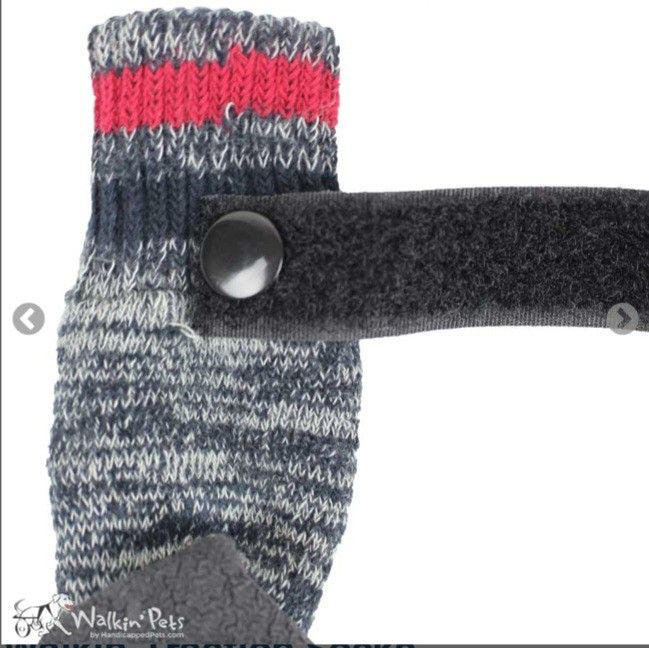 Walkin' Traction Socks: Provide traction so dogs won’t slip or splay out on smooth flooring
