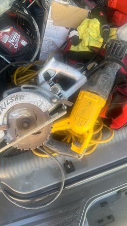 Saw Saw And Skill Saw. Used