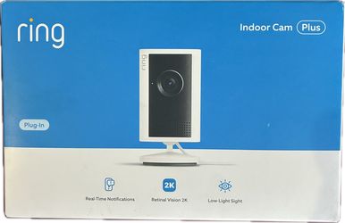 Ring Indoor Cam  Plus 2K Retinal Camera New x 2