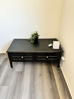 Table With Two Drawers