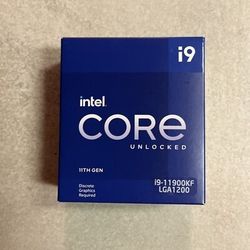 Intel® Core i9-11900KF Desktop.