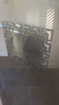 Nice Heavy Wall Mirror For Sell My Wife Paid 350 For It We Just Asking 100 Firm On Price Almost New