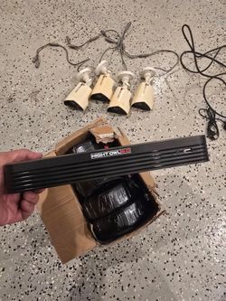 4k nighthawk security camras wire