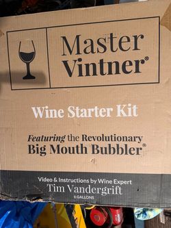 Master Vintner Wine Starter Kit 6 Gallon