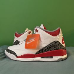 Nike Air Jordan 3 Fire Red Size 12