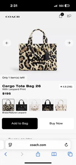 Coach Tote